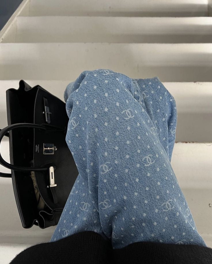 LOGO JEANS LOOSE FIT