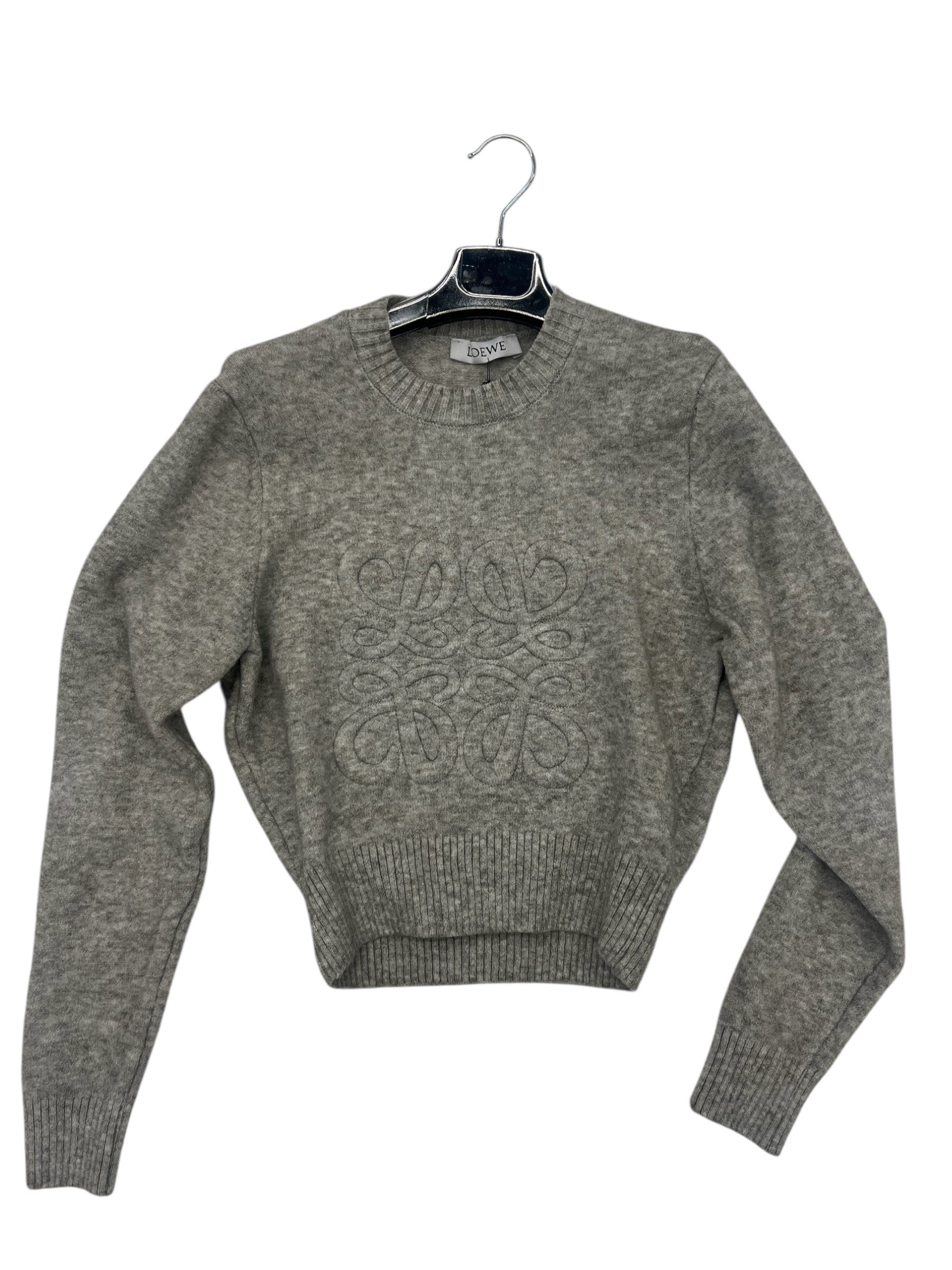 Knit grey low