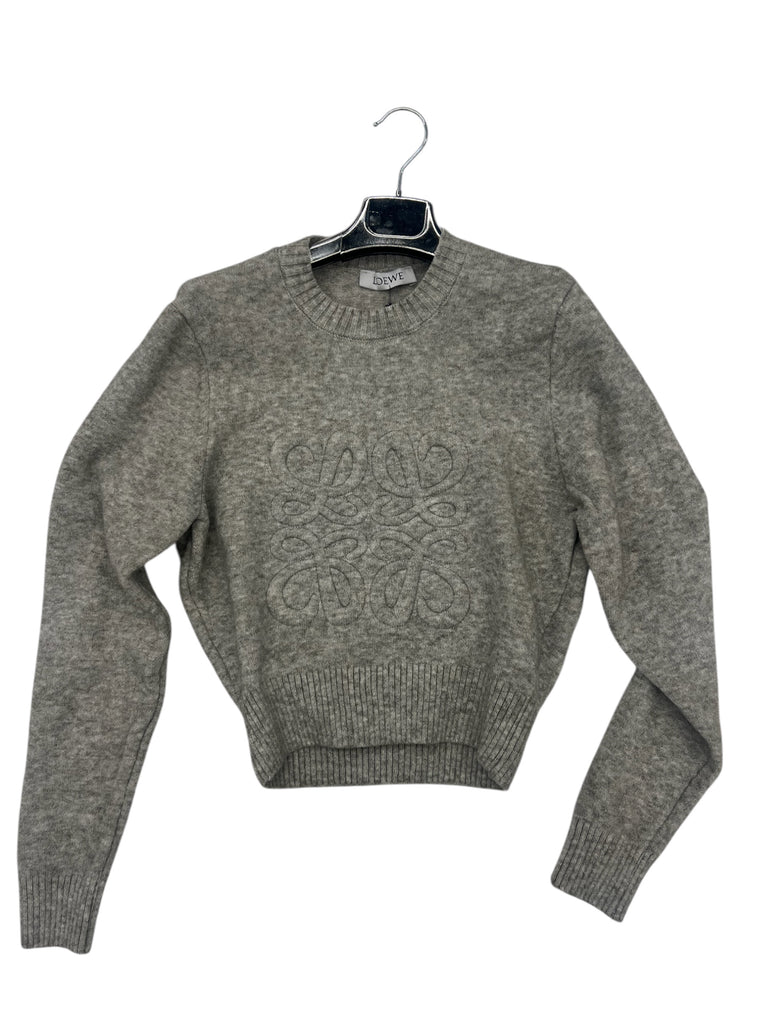 Knit grey low