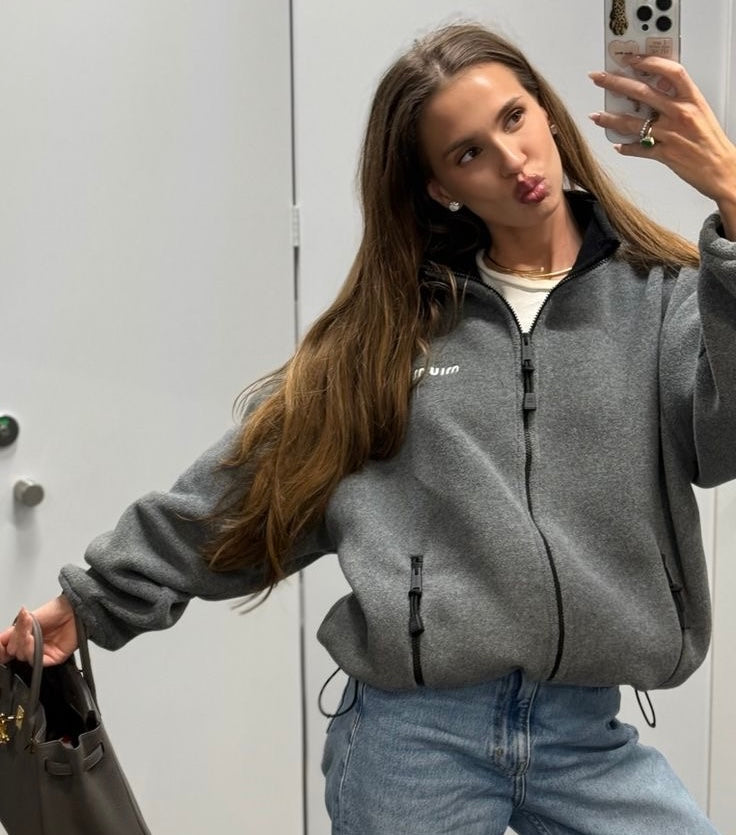 VIRAL MM FLEECE GREY