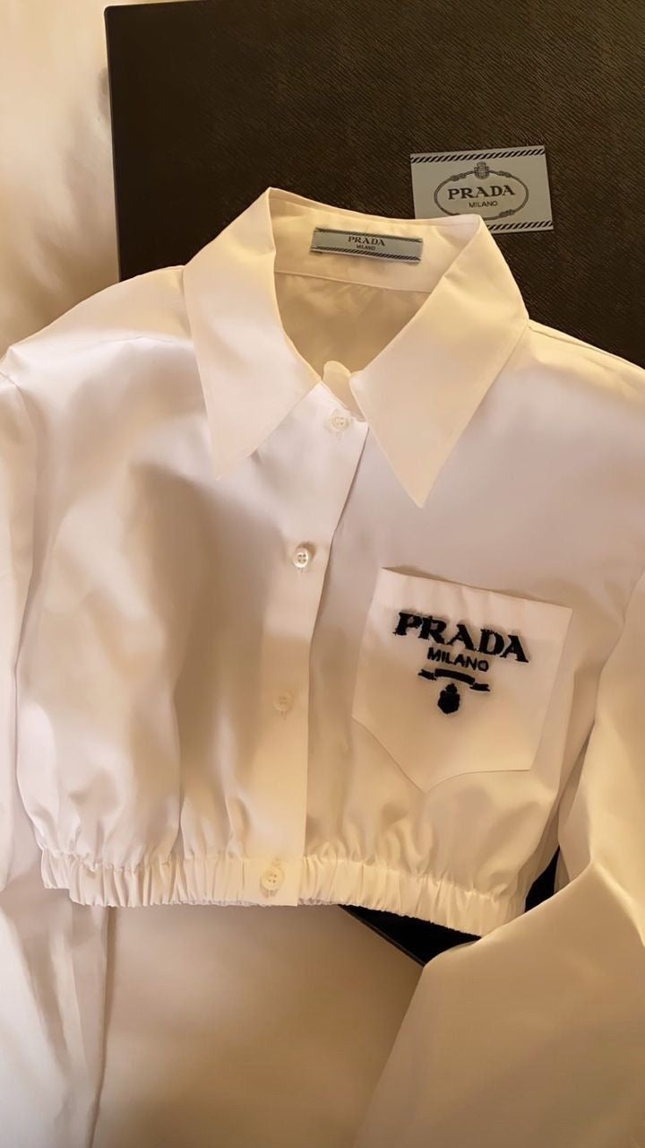 Cropped blouse