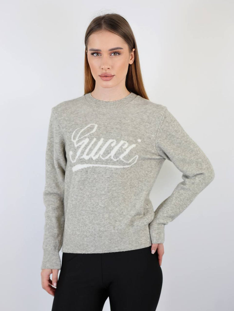 Knit grey