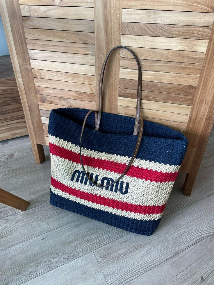 Beach dark blue bag