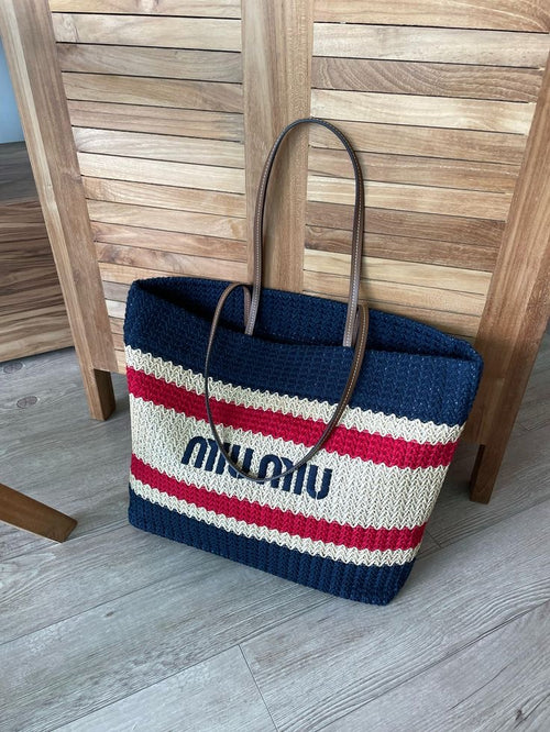 Beach dark blue bag