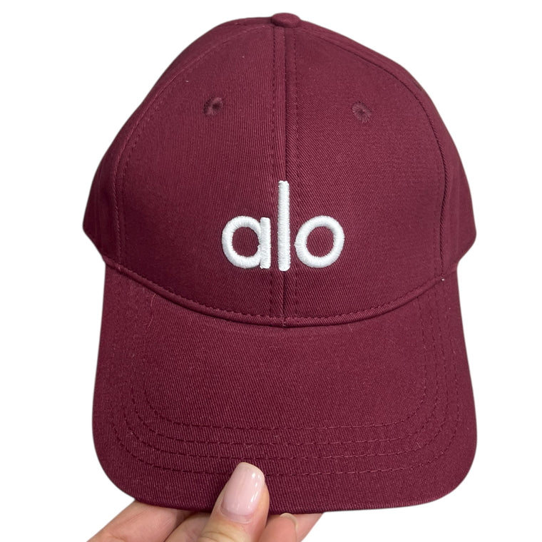 Burgundy a cap