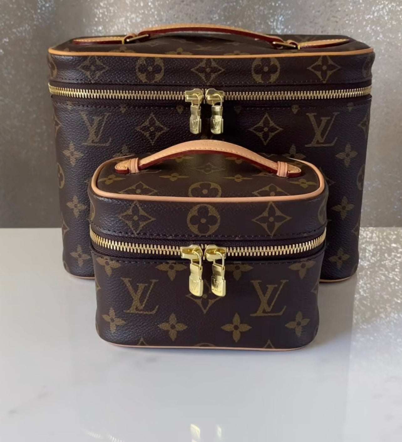 Beauty case set 2 piece