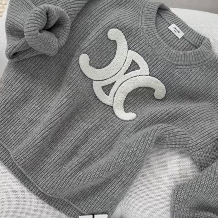 C Knit grey