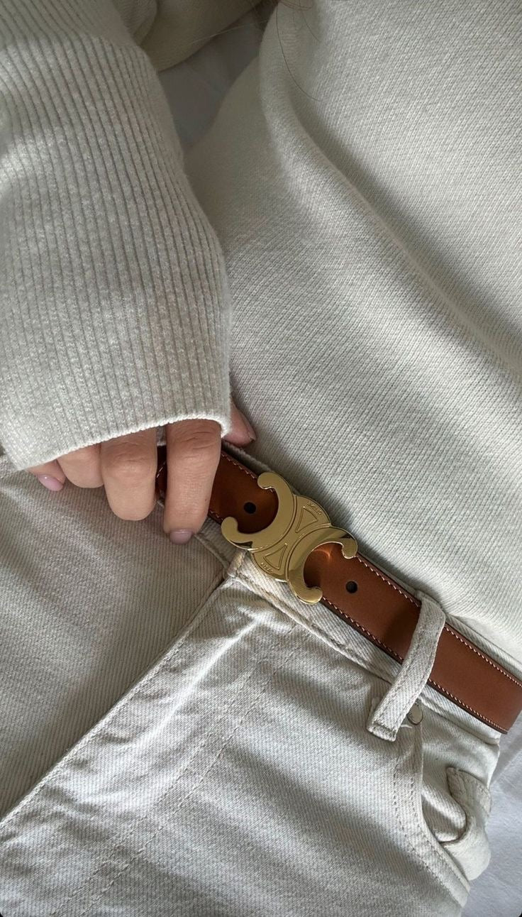 Belt c camel