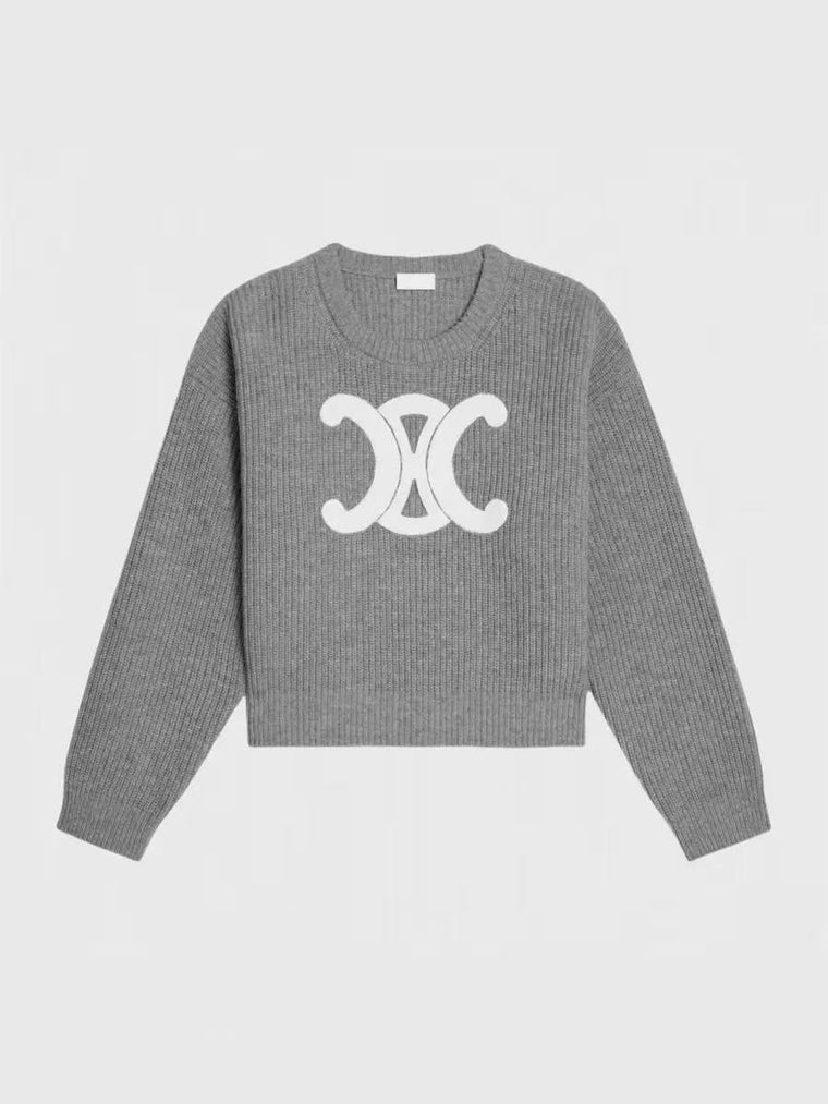 Grey knit onesize