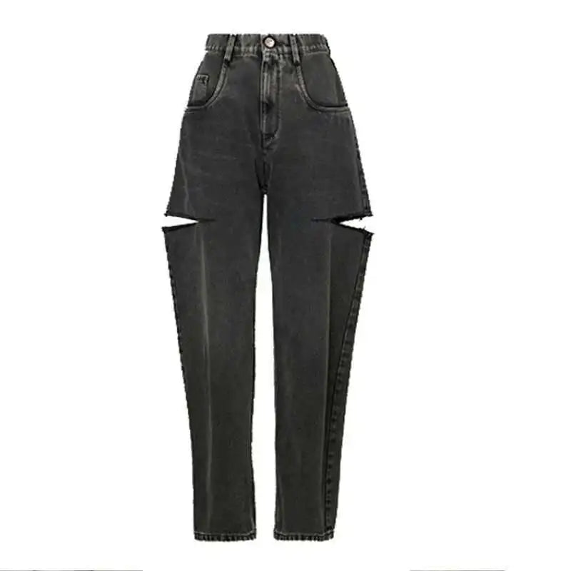 CUT OUT JEANS