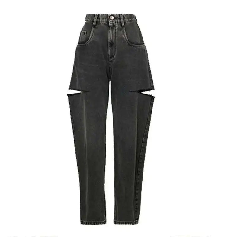 CUT OUT JEANS